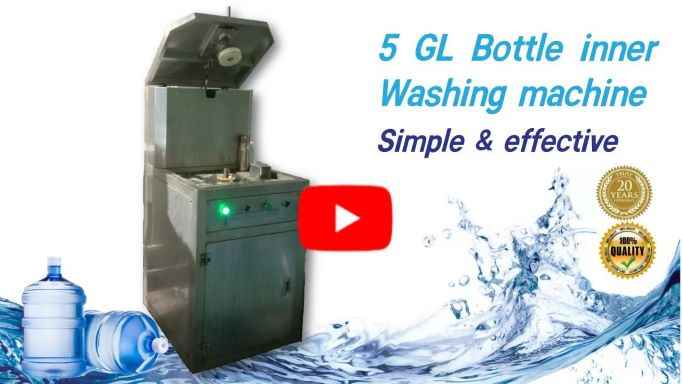 High Pressure Bottle Washer