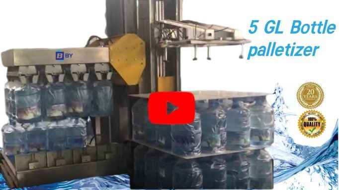 BY-APZ-1000 Automatic palletizer machine