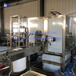 3 gallon bottle washing, filling and capping machine deliver to client