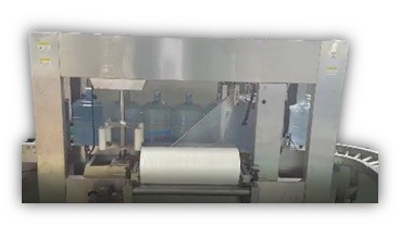 BY-BAG-1000 Automatic 5 Gallon Bottle Bagging Machine   