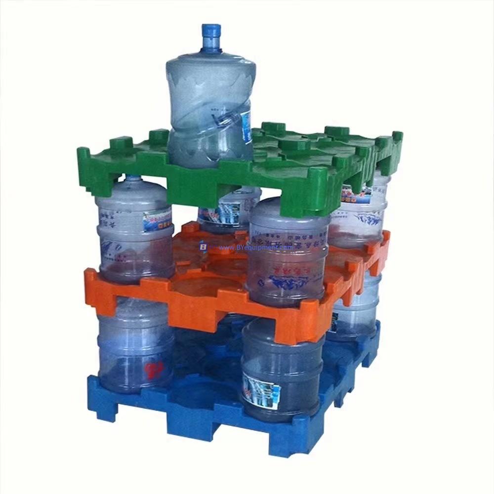 High density pallet 5 gallon water bottle storage rack